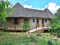 Chimpanzee Capital Safari Lodge Budget lodge just outside Kibale NP (Chimps) – Day 1: Lunch & Dinner Included – Day 2: All Meals Included +7 Photos +6 Photos