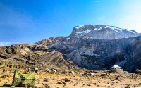 Barranco Camp Budget camping on Mt Kilimanjaro – All Meals Included +3 Photos