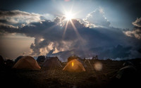 Shira Camp 2 Budget camping on Mt Kilimanjaro – All Meals Included +2 Photos