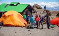 Kibo Hut Budget mountain hut on Mt Kilimanjaro – All Meals Included +2 Photos