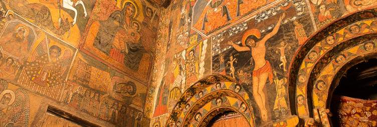 Fly to Gondar and city tour in Gondar