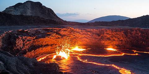 Budget camping Erta Ale Volcano (Danakil Depression) – Lunch & Dinner Included