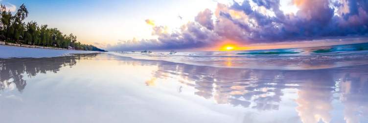 Beach time relaxation