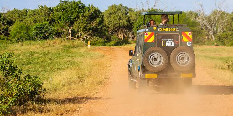 2-Day Tsavo East National Park Safari from Diani