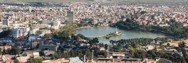 Arrival in Antananarivo