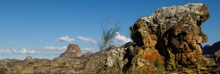 From lush highlands to wild canyons entering Isalo