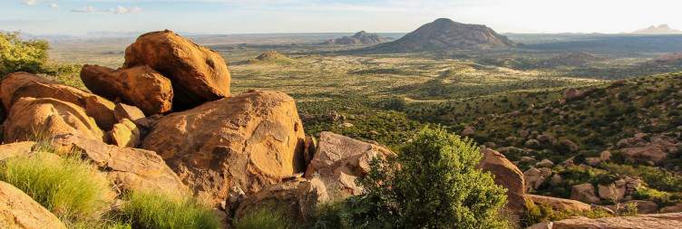 Continue South to the Erongo Mountains
