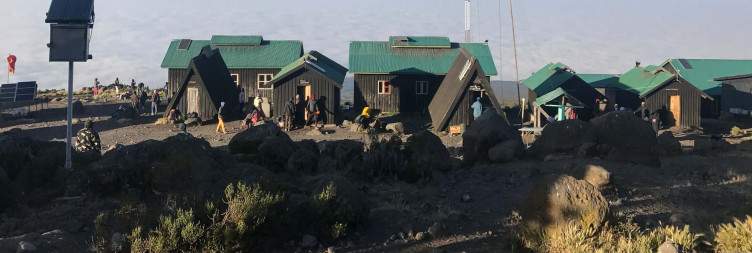 Hike from Mawenzi Tarn Camp to Kibo Hut
