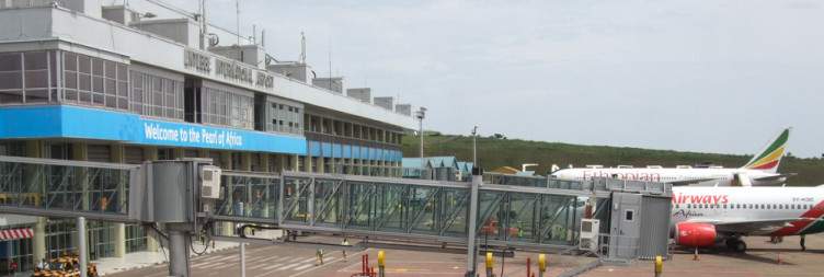 Transfer to the Airport Entebbe International air port (Uganda)