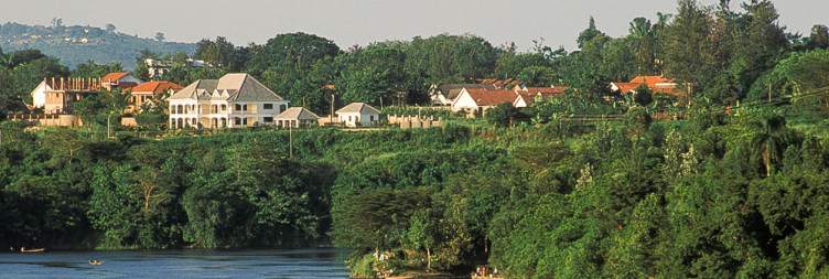 Drive to Jinja for White Water Rafting on the Nile River