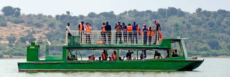 Tea Plantation Exploration and Evening Launch Cruise along the Kazinga Channel in Queen Elizabeth NP