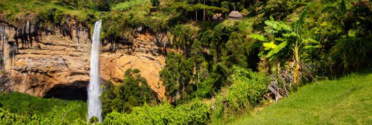 Dube camp 3600m asl to Bushiyi gate proceed to Sipi Falls