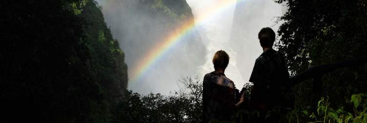 The mighty Victoria Falls