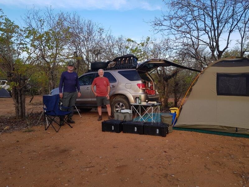 First camp.