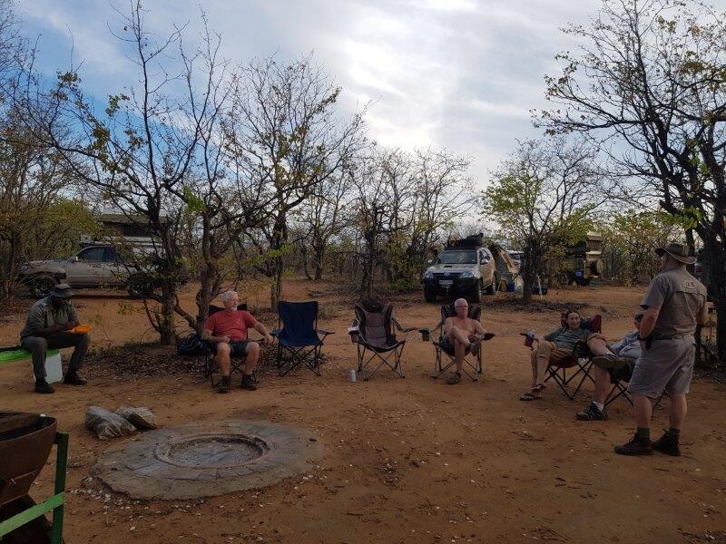 Sitting around the fire....to come.