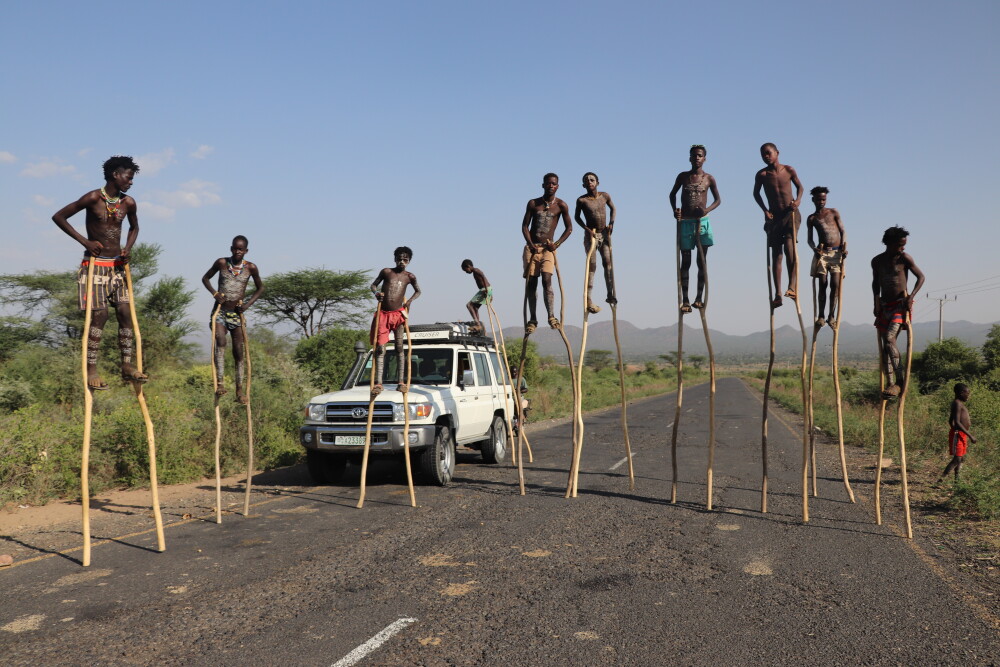 Playful times in Ethiopia.