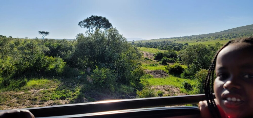 Game drive with open eyes to see who spots more animal