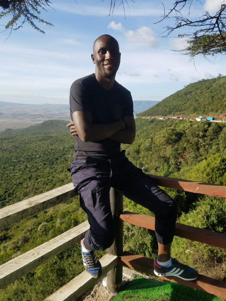 Beautiful view of the Rift Valley Escarpment...Photo credit to Grey Impala Safaris tour guide.