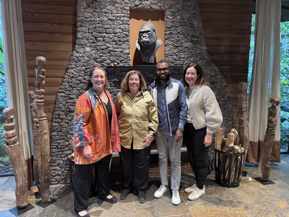 Us with Eric Sabi at the One and Only lodge