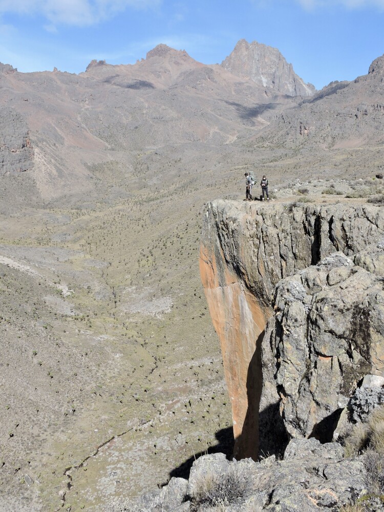 En route to the summit