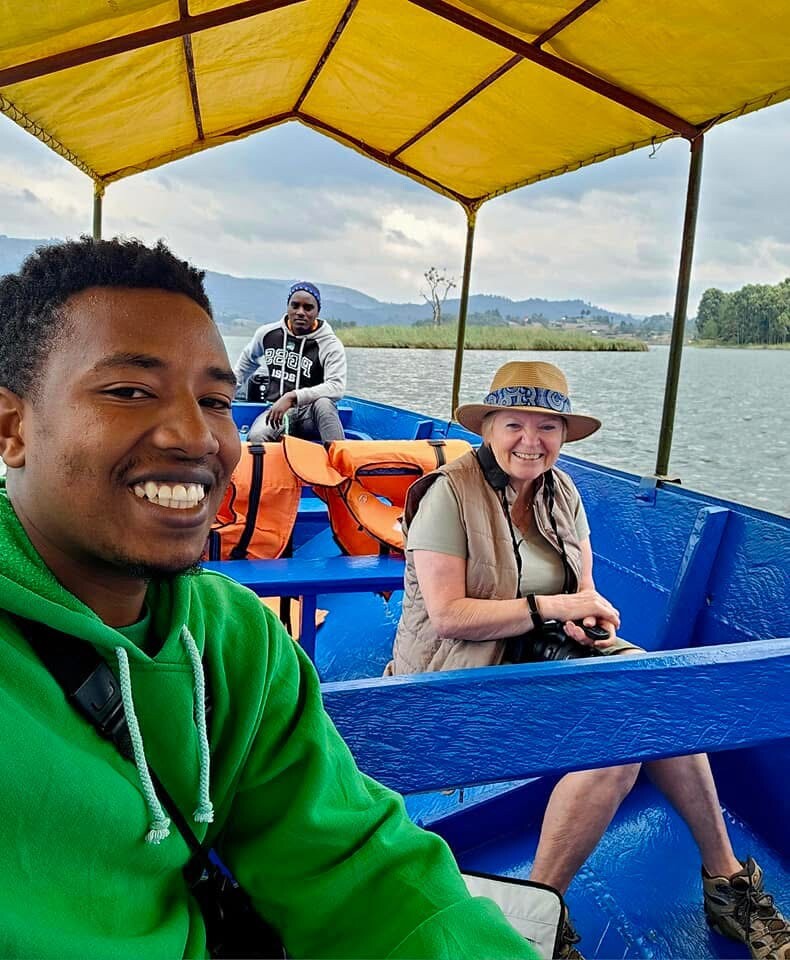 Cruising Lake Bunyonyi