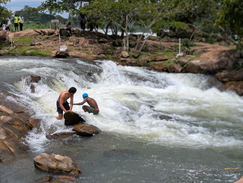 Busowoko falls rapids