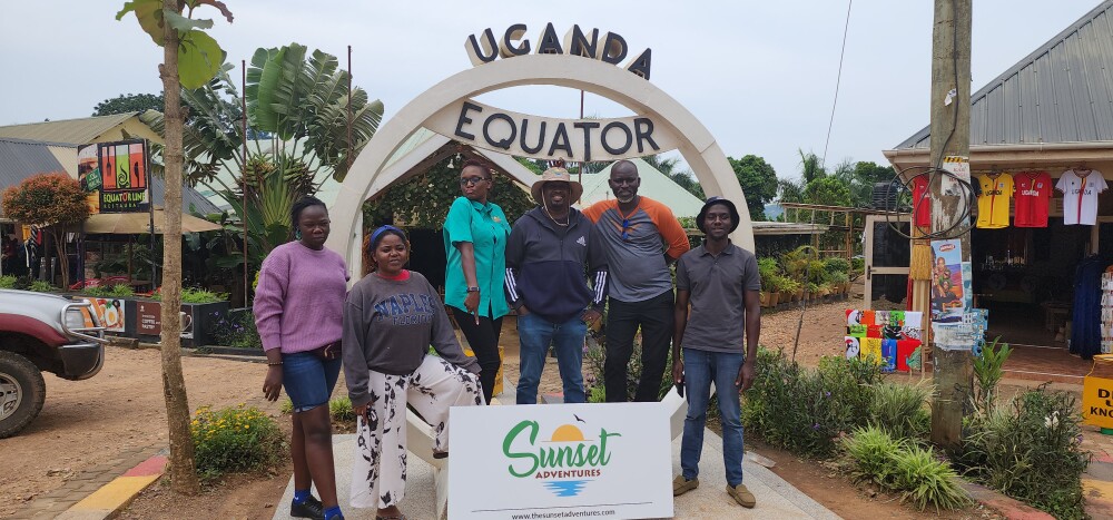 Stopover with the group, on the road trip to L.bunyonyi..kabale